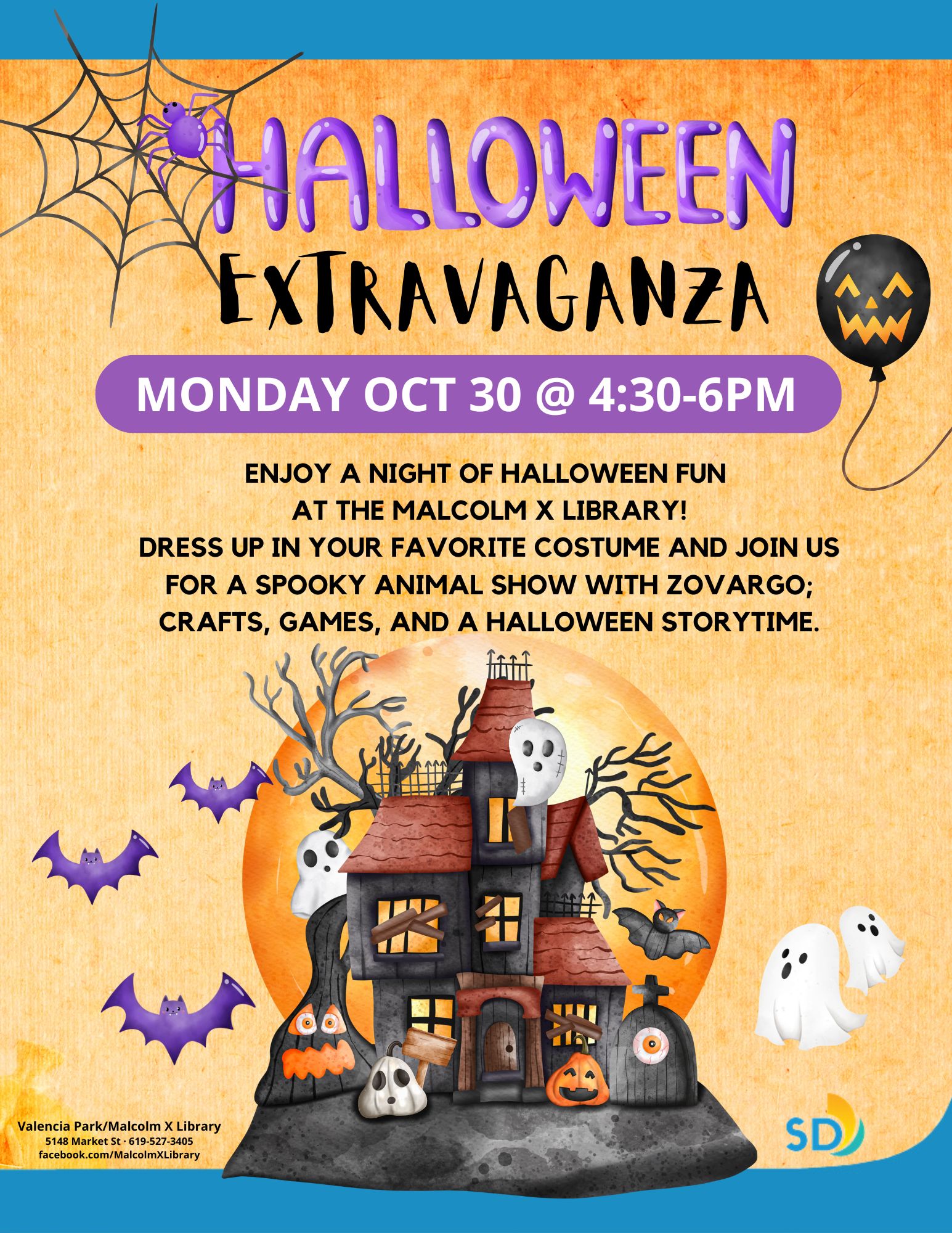 Halloween Extravaganza | San Diego Public Library 